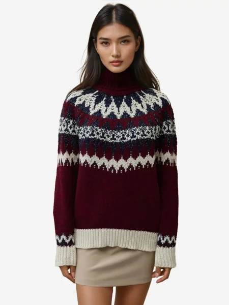 Hiccup Pulover Pullover burgund