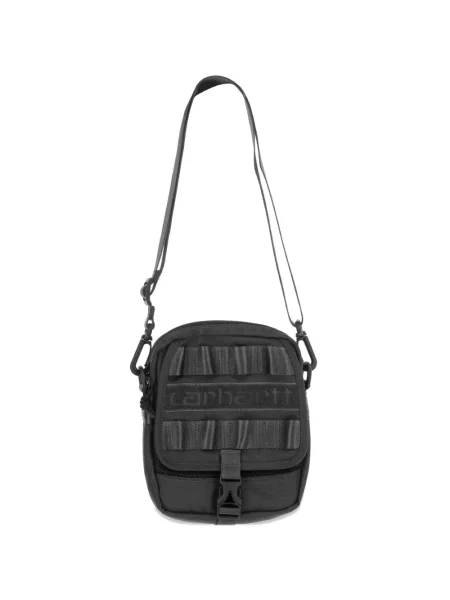 Geantă crossbody Carhartt Wip cu autograf negru