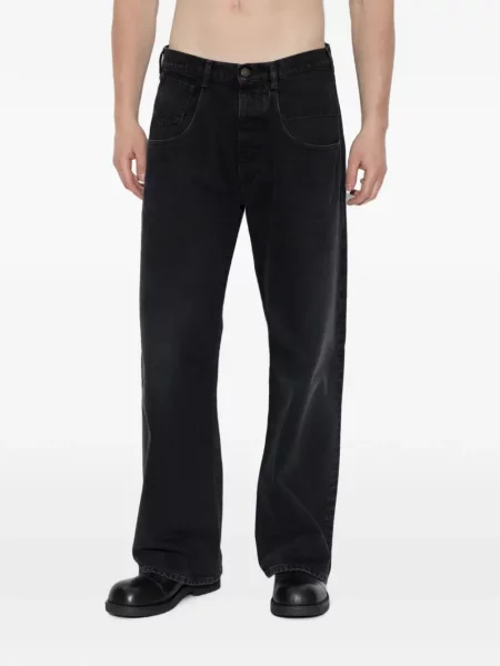 Blugi drepți Maison Margiela negru