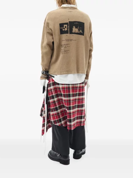 Lung tricou Ann Demeulemeester