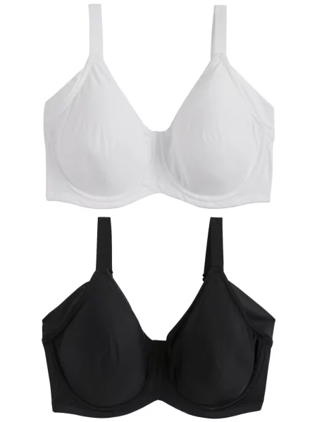 Next Sutien negru alb