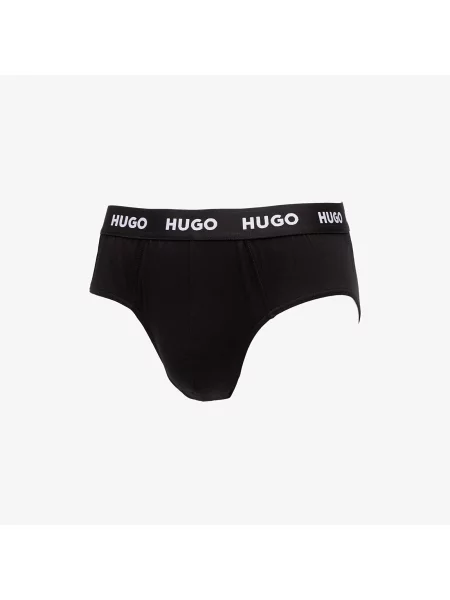 HUGO Set de chiloți slip﻿ negru