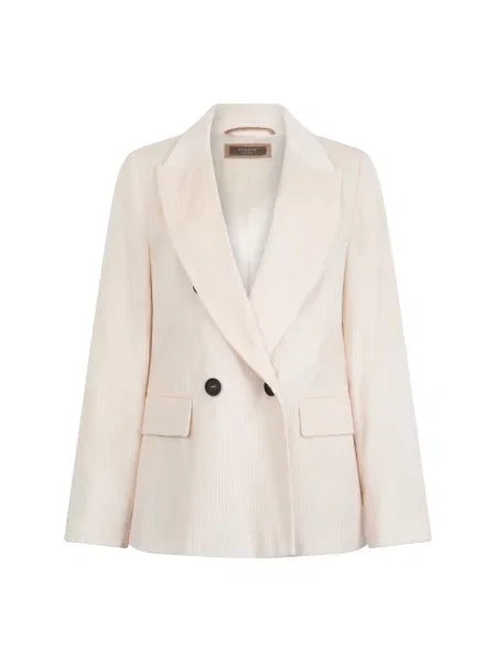 Lniana marynarka Peserico beżowa