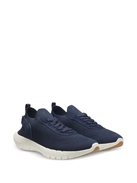 Sneakerși Boss plasă albastru