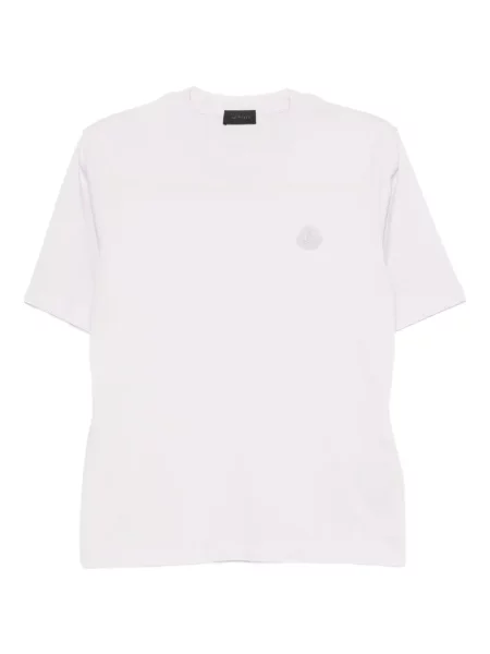 Tricou Moncler scurt roz
