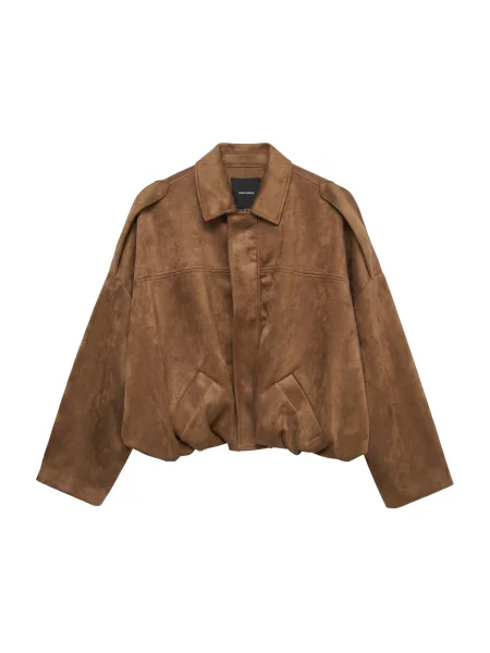 VERO MODA Geacă de primăvară-toamnă VMHAZEL caramel maro