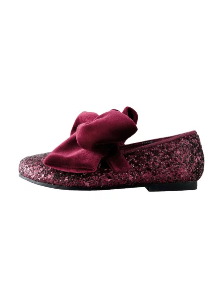 Next Balerini burgundy roșu