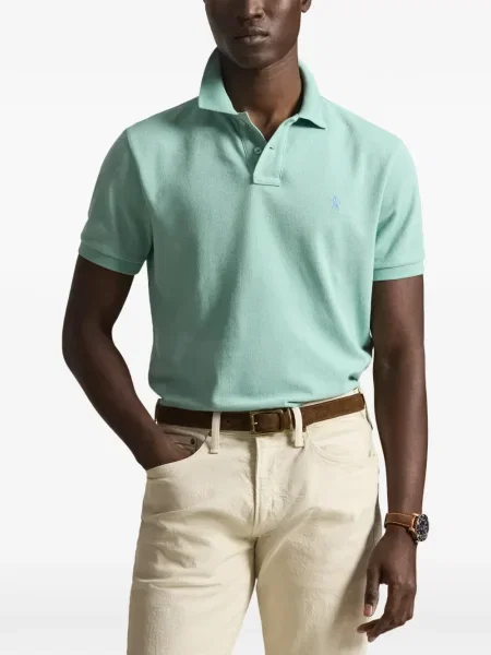 Ριγέ δερμάτινος κάλτσες Polo Ralph Lauren με κορδόνι μαύρο
