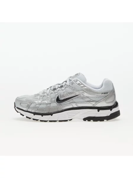 Buty damskie Nike white/metallic silver/black białe