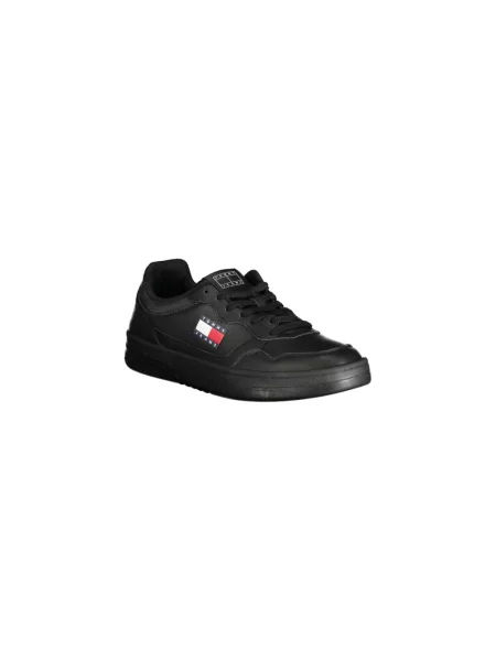 Tommy Jeans sneakersy skórzane TJM CUPSOLE LEATHER ESS czarny