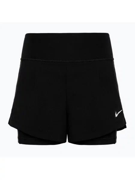 Spodenki tenisowe damskie Nike Court Dri-Fit Advantage black/white białe