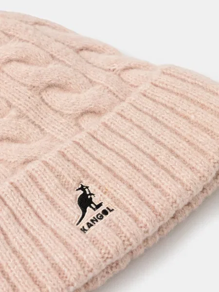 Шерстяная шапка Kangol розовая