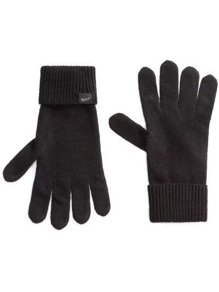 Mănuși Woolrich de lână negru