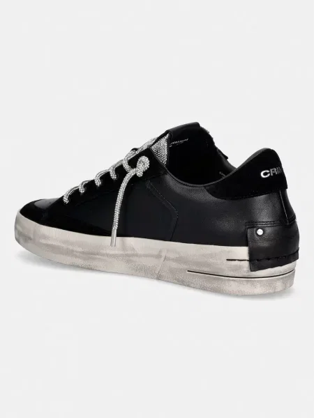 Crime London DELUXE WEDGE sportcipő női bőr fekete