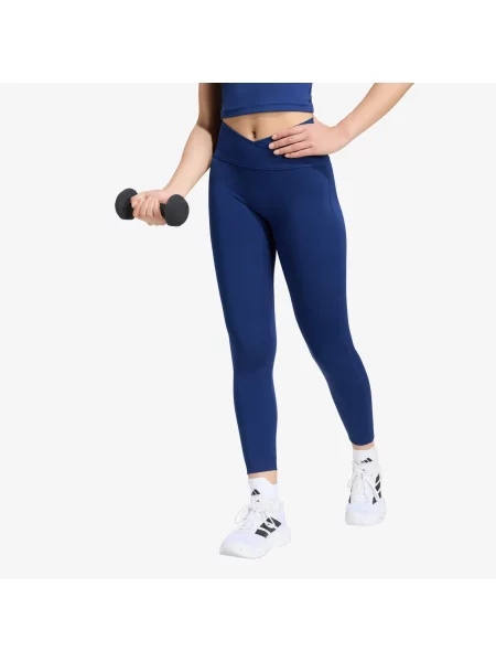 Legíny adidas W X-Over L Dark Blue L modré