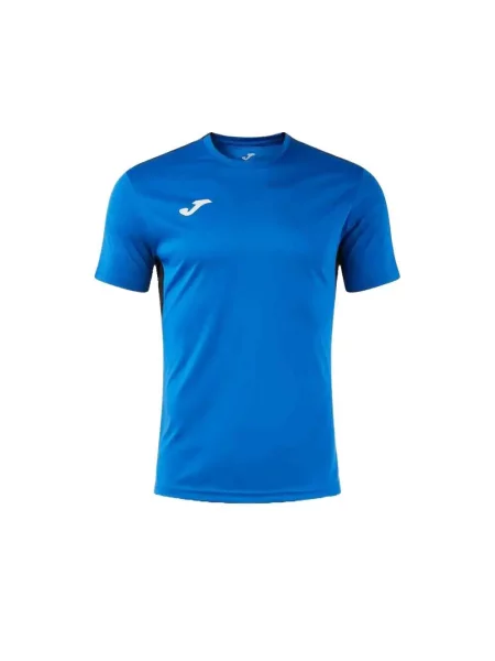T-shirt Joma Winner IV Bleu — krótkie rękawy oddychający niebieska