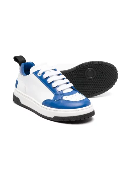 Sneakersy dziecięce Moschino białe