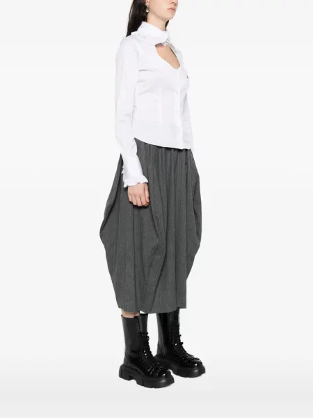 Bluzka Vivienne Westwood z falbankami biała