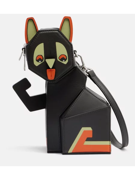 Geantă plic Loewe din piele negru