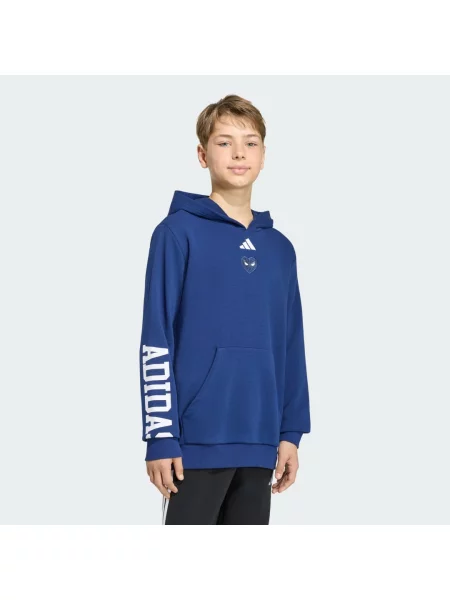 BLUZA Z KAPTUREM ADIDAS MARVEL SPIDER-MAN biała