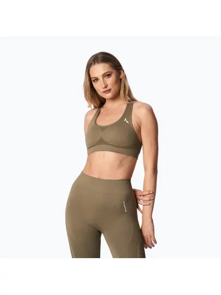 Carpatree Phase Безшевен фитнес сутиен CP-PSB-KH кафяв