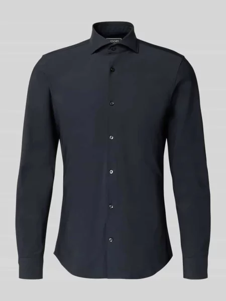 Koszula biznesowa o kroju slim fit z listwą guzikową Joop! Collection biała