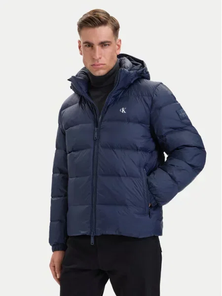 Kabát Calvin Klein Jeans kék