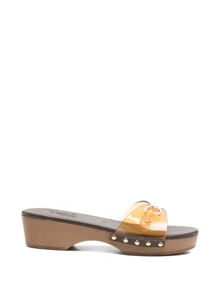 Sandale Ancient Greek Sandals cu cataramă alb