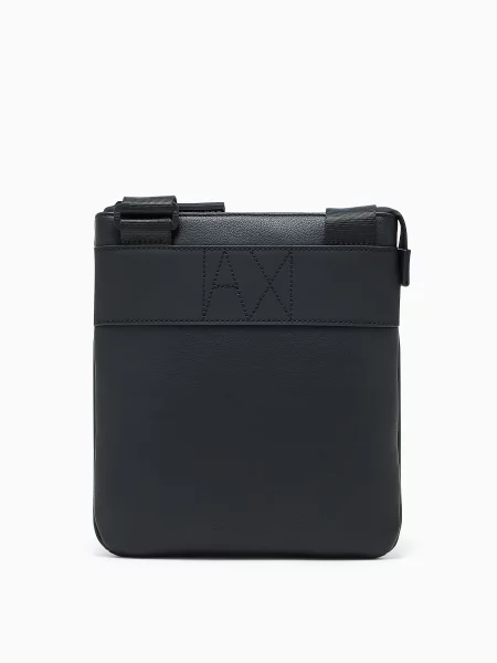 Armani Exchange Мессенджер чорний