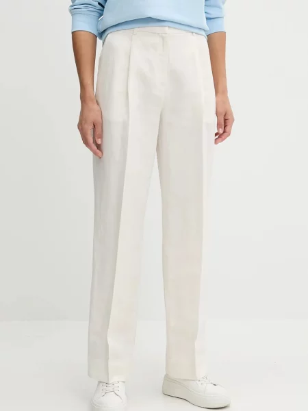 Calvin Klein pantaloni din in bej