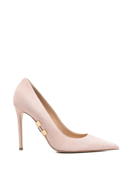 Pantofi cu toc Elisabetta Franchi cu autograf roz