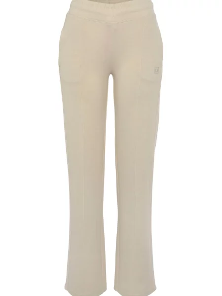 LASCANA ACTIVE Pantaloni de pijama deschis bej