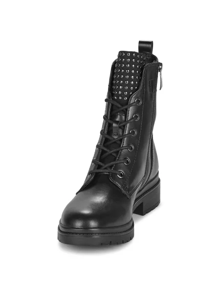 Pantofi Tamaris cu șireturi negru
