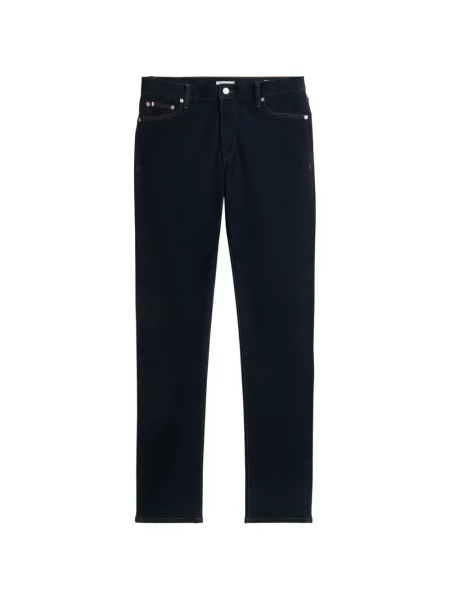 Blugi drepți Tommy Hilfiger Denton albastru