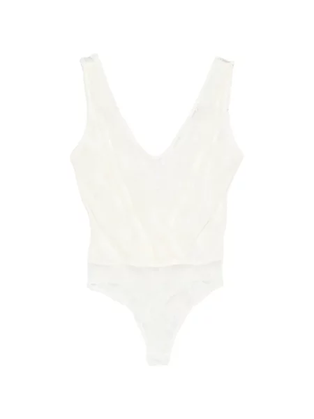 Top Imperial cu decolteu în V din dantelă