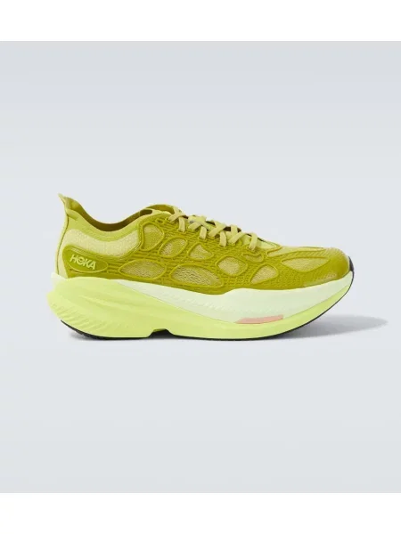 Tekaški copati Hoka One One zelena