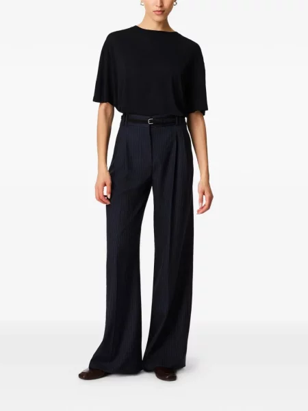 Pantaloni Another Tomorrow albastru