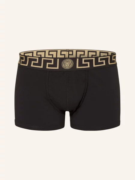 Versace Bokserki Low Rise schwarz czarne
