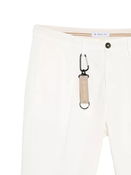 Kalhoty Manuel Ritz bílé