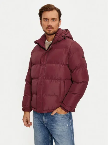 Pepe Jeans Zimska jakna Tobias rdeča