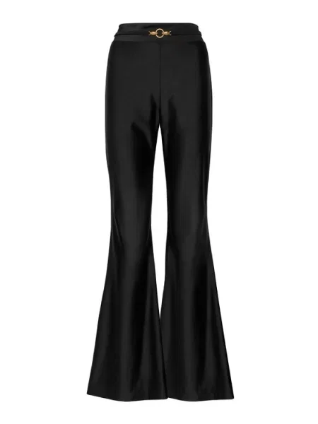 Just Cavalli Κολάν Flared Leg μαύρο