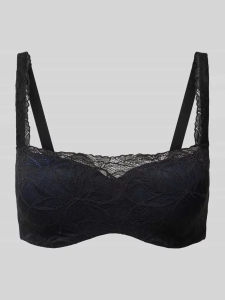 Biustonosz typu balkonetka model ‘Body Makeup Illusion Lace’ Triumph czarny