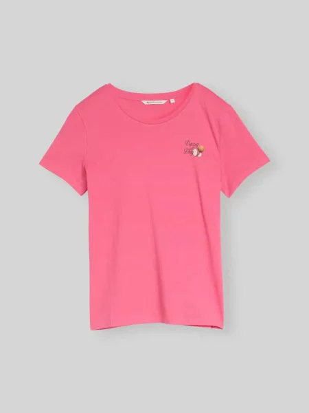 T-shirt o kroju regular fit z czystej bawełny z nadrukiem z motywem Tom Tailor Denim