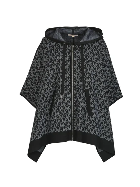 Michael Kors Gyapjú poncsó | Oversize fit fekete