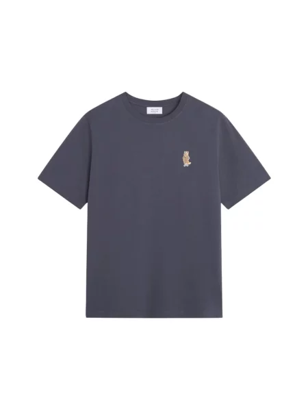Koszulka Maison Kitsune niebieska