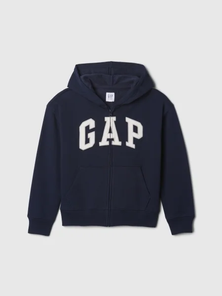 Gyerek melegítő felső Gap fekete
