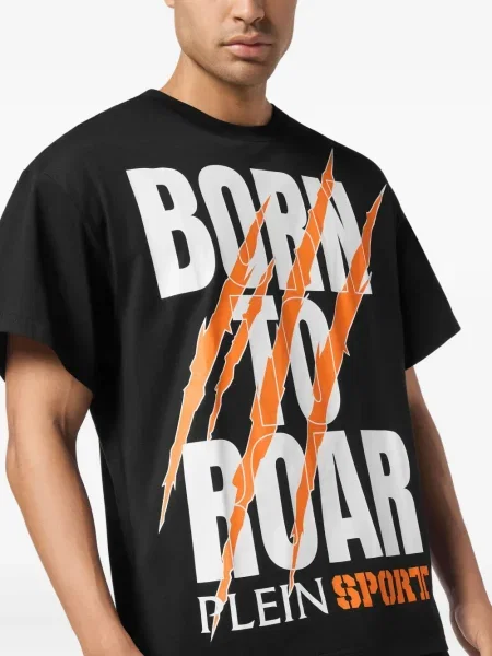 Tricou Plein Sport cu imagine negru