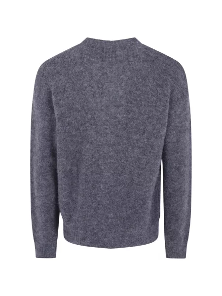 Cardigan Ami Paris cu decolteu în V gri