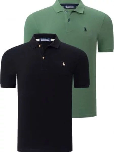Polo majica Dewberry črna