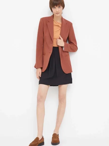 Top Dkny brązowy
